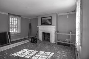 Original mantel in parlor; ca. 1780